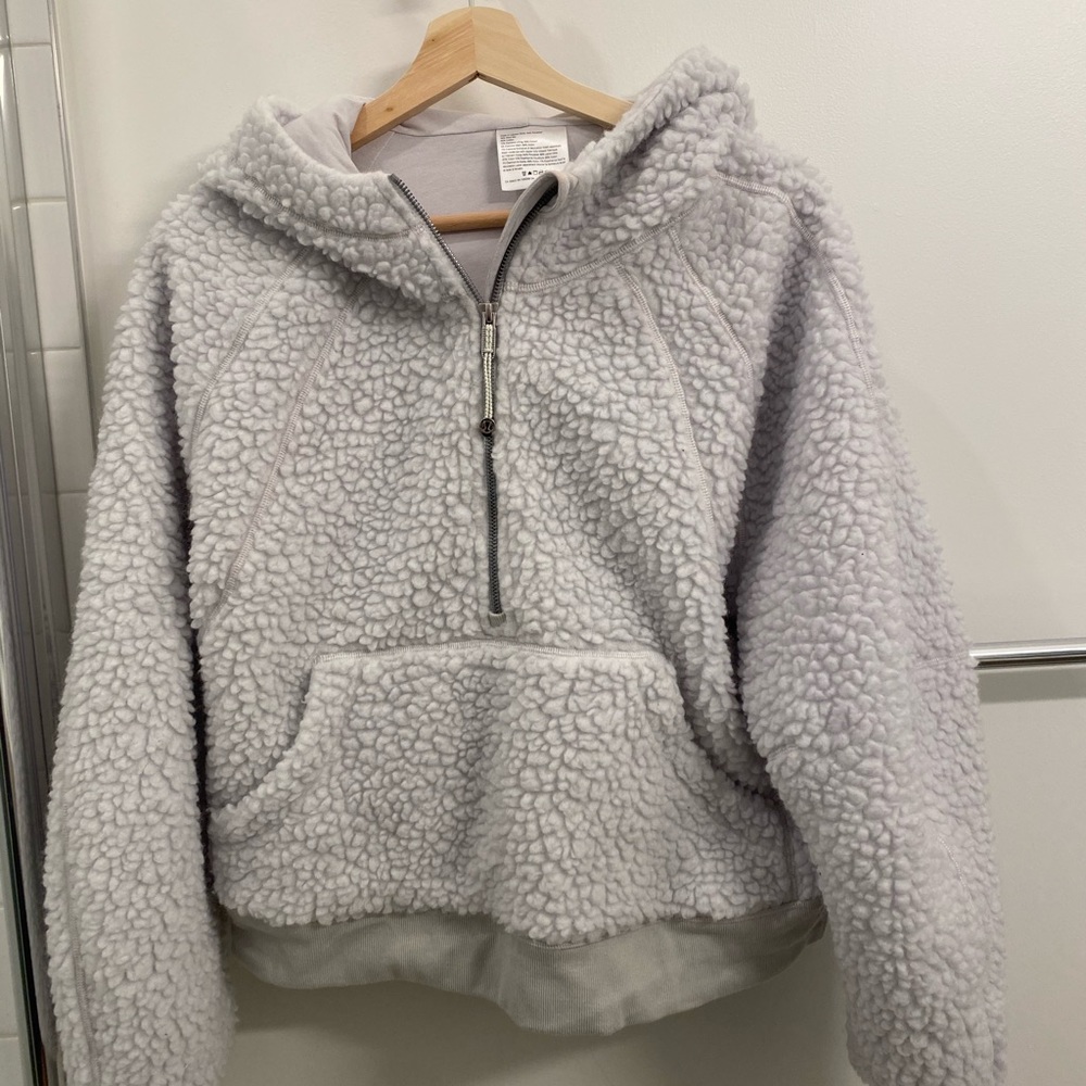 Lululemon Sherpa scuba oversized hoodie